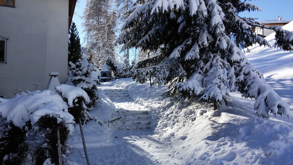Ferienwohnung Gadenstatt Davos Esterno foto