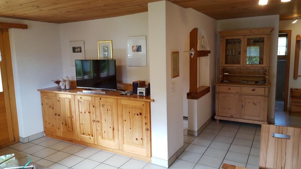 Ferienwohnung Gadenstatt Davos Esterno foto