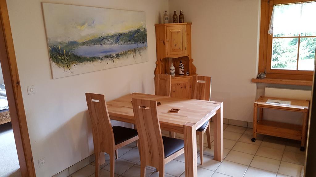 Ferienwohnung Gadenstatt Davos Esterno foto